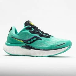 Running Shoes Saucony Triumph 19 Women's Cool Mint/Acid 12 Running Shoes Saucony Triumph 19 Women's Cool Mint/Acid
