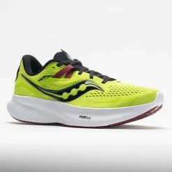 Running Shoes Saucony Ride 15 Men's Acid Lime/Spice 12 Running Shoes Saucony Ride 15 Men's Acid Lime/Spice