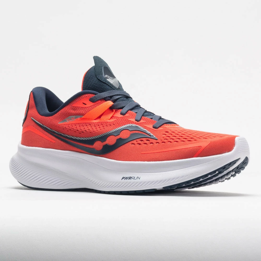 Saucony Ride 15 Women's Vizi Red/Night Running Shoes 7 Saucony Ride 15 Women's Vizi Red/Night Running Shoes