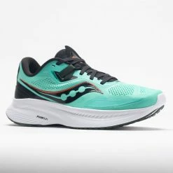 Running Shoes Saucony Guide 15 Men's Cool Mint/Zest 12 Running Shoes Saucony Guide 15 Men's Cool Mint/Zest