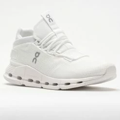 On Running Lifestyle Sneakers On Cloudnova Men's All White 12 On Running Lifestyle Sneakers On Cloudnova Men's All White