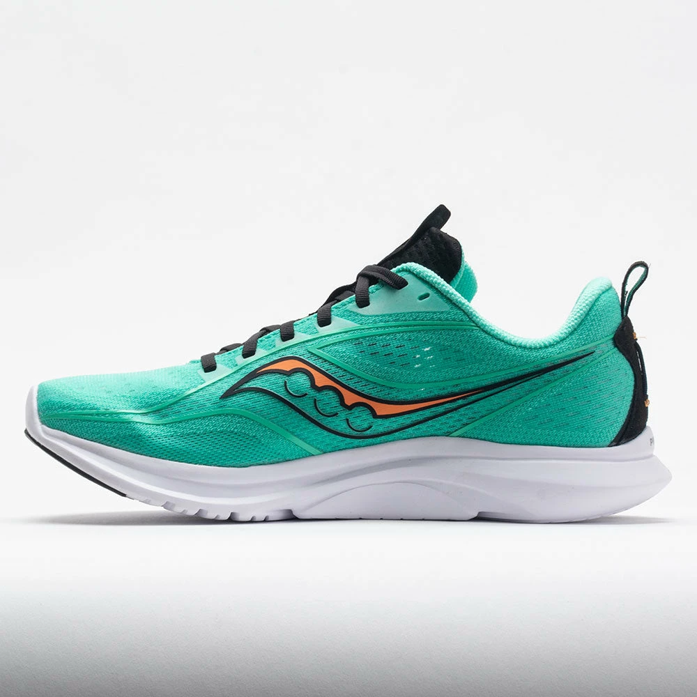 Saucony Kinvara 13 Men's Cool Mint/Zest Running Shoes 4 Saucony Kinvara 13 Men's Cool Mint/Zest Running Shoes