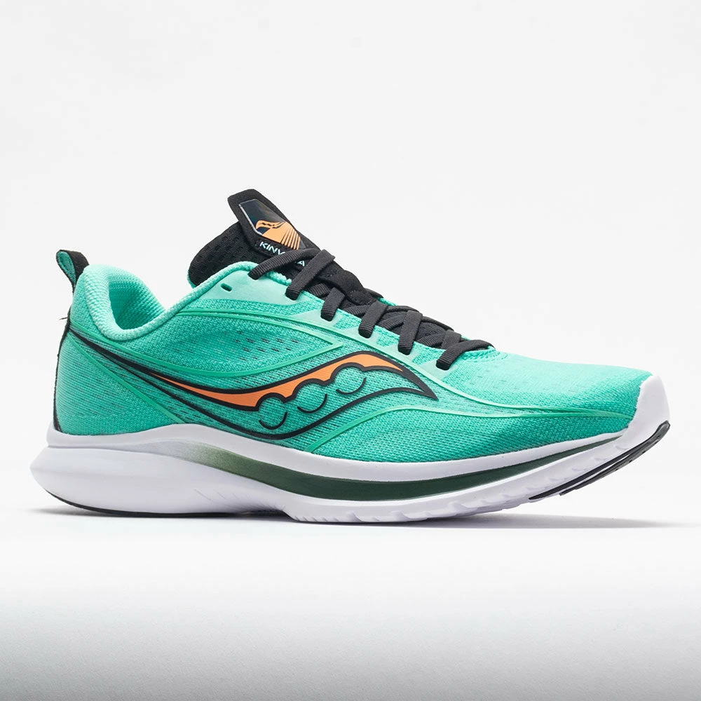 Saucony Kinvara 13 Men's Cool Mint/Zest Running Shoes 7 Saucony Kinvara 13 Men's Cool Mint/Zest Running Shoes