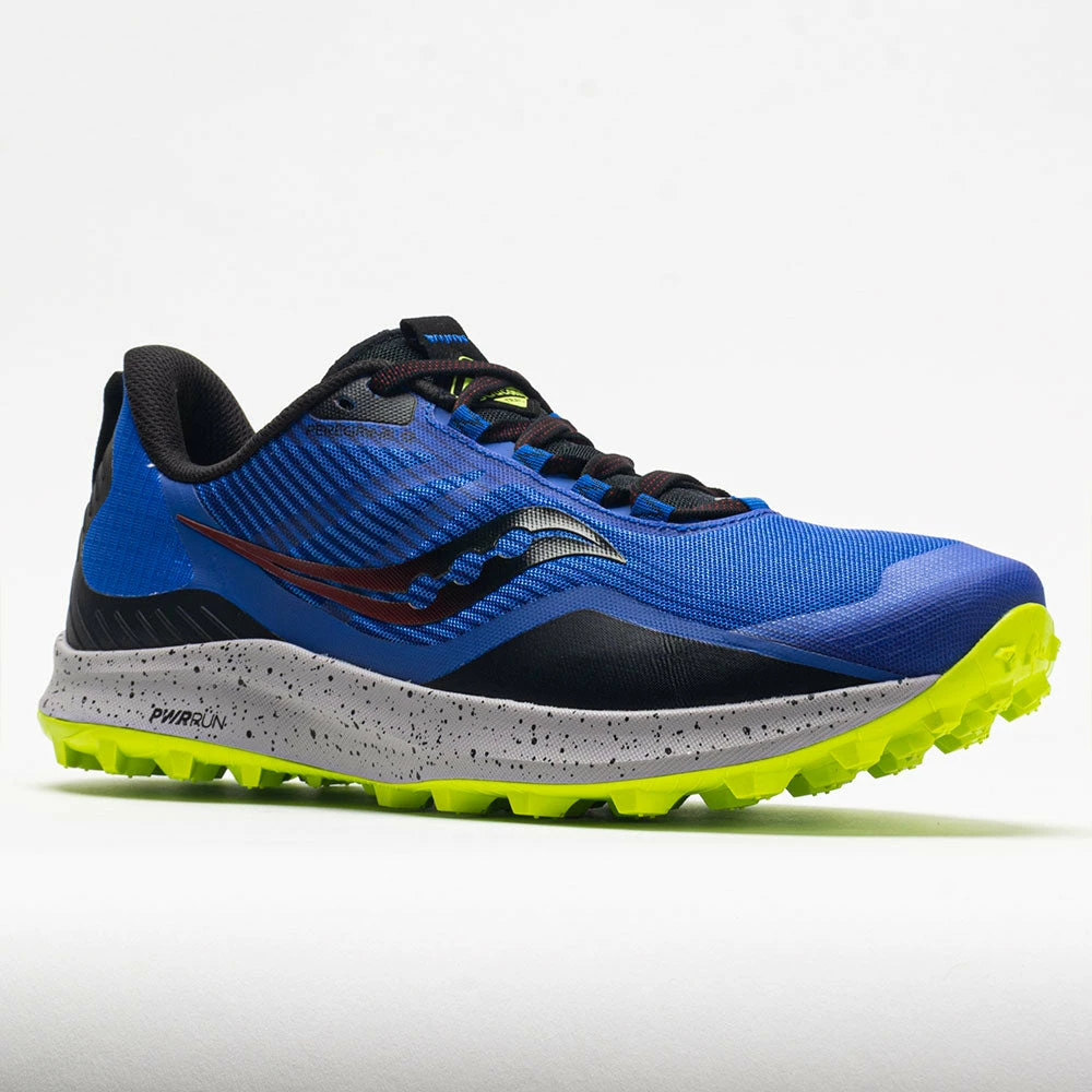 Saucony Peregrine 12 Men's Blue Raz/Acid 7 Saucony Peregrine 12 Men's Blue Raz/Acid