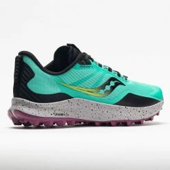 Saucony Peregrine 12 Women's Cool Mint/Acid Trail Running Shoes 13 Saucony Peregrine 12 Women's Cool Mint/Acid Trail Running Shoes