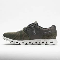On Running Running Shoes On Cloud 5 Men's Olive/White