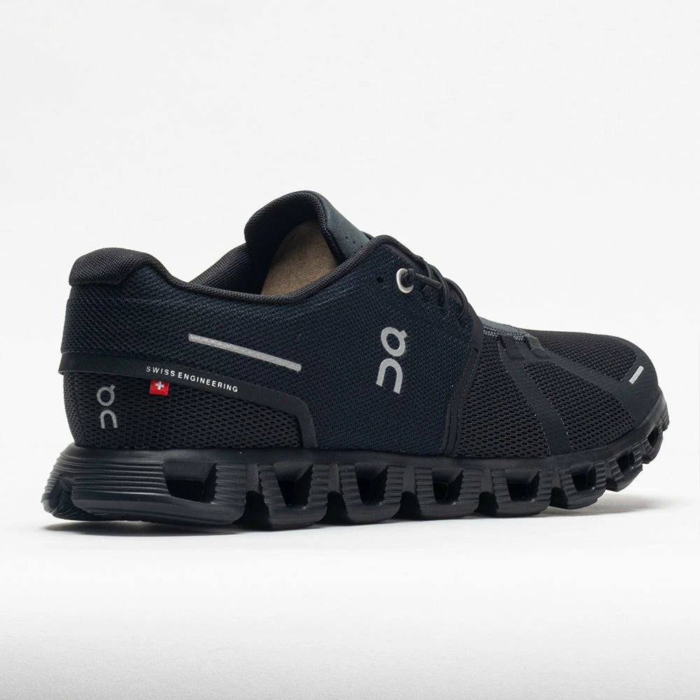On Running On Cloud 5 Women's All Black Running Shoes 8 On Running On Cloud 5 Women's All Black Running Shoes