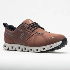 On Running On Cloud 5 Waterproof Men's Cocoa/Frost Running Shoes