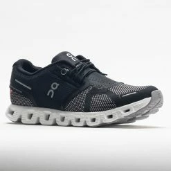 On Running Running Shoes On Cloud 5 Combo Men's Black/Alloy 12 On Running Running Shoes On Cloud 5 Combo Men's Black/Alloy