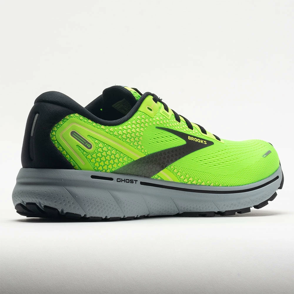 Brooks Ghost 14 Men's Green Gecko/Blue/Black 8 Brooks Ghost 14 Men's Green Gecko/Blue/Black