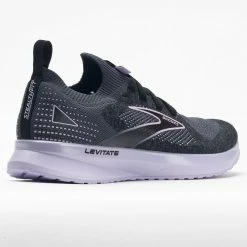 Brooks Levitate Stealthfit 5 Women's Black/Ebony/Lilac Running Shoes