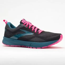 Running Shoes Brooks Revel 5 Women's Black/Blue/Pink