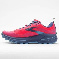 Trail Running Shoes Brooks Cascadia 16 Women's Pink/Flambe/Cobalt 9 Trail Running Shoes Brooks Cascadia 16 Women's Pink/Flambe/Cobalt