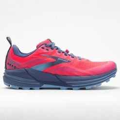 Trail Running Shoes Brooks Cascadia 16 Women's Pink/Flambe/Cobalt