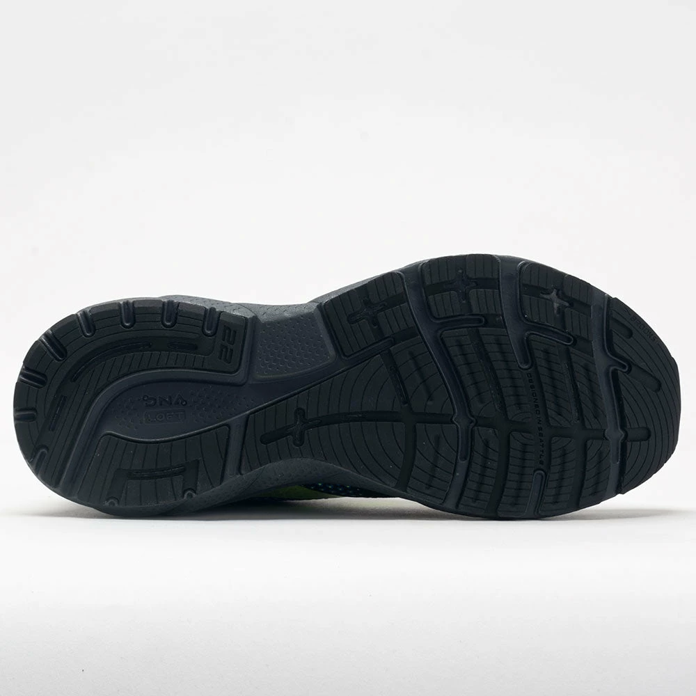 Brooks Adrenaline GTS 22 Men's Black/Blue/Nightlife Running Shoes 6 Brooks Adrenaline GTS 22 Men's Black/Blue/Nightlife Running Shoes