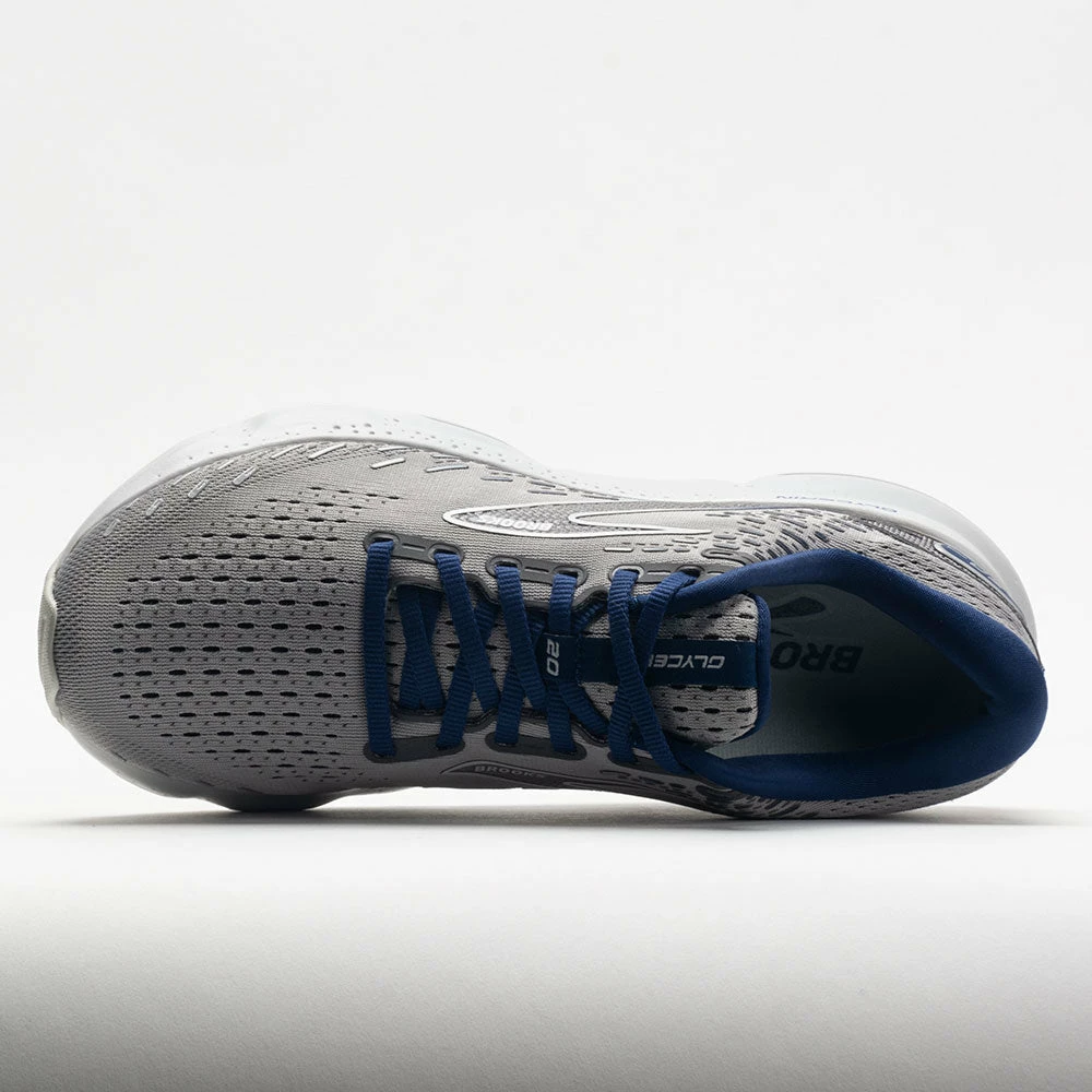 Running Shoes Brooks Glycerin 20 Men's Alloy/Grey/Blue Depths 5 Running Shoes Brooks Glycerin 20 Men's Alloy/Grey/Blue Depths