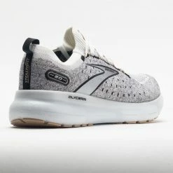 Brooks Glycerin StealthFit 20 Women's White/Black/Cream Running Shoes