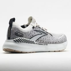 Running Shoes Brooks Glycerin StealthFit GTS 20 Women's White/Black/Cream 13 Running Shoes Brooks Glycerin StealthFit GTS 20 Women's White/Black/Cream