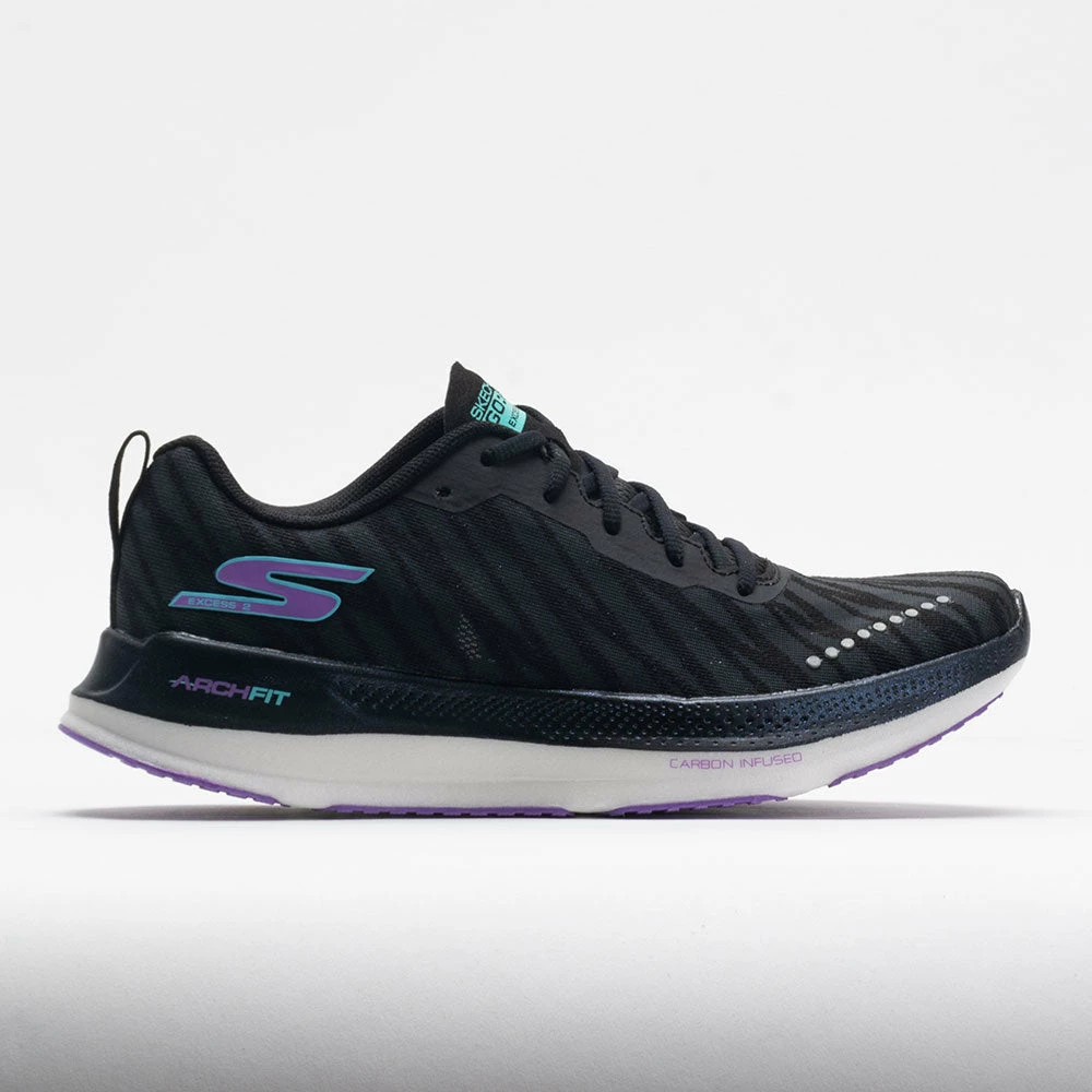 Skechers Performance Skechers GOrun Razor Excess 2 Women's Black/Purple Running Shoes 3 Skechers Performance Skechers GOrun Razor Excess 2 Women's Black/Purple Running Shoes