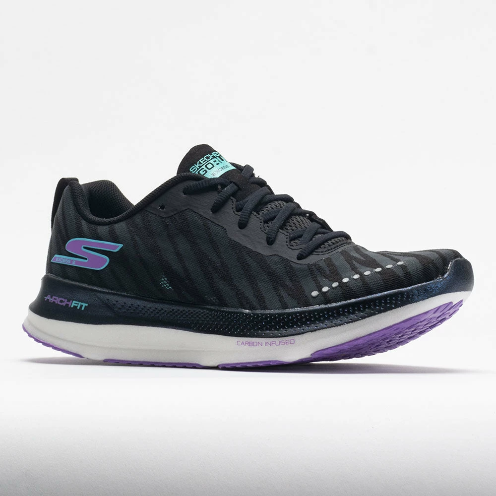 Skechers Performance Skechers GOrun Razor Excess 2 Women's Black/Purple Running Shoes 7 Skechers Performance Skechers GOrun Razor Excess 2 Women's Black/Purple Running Shoes