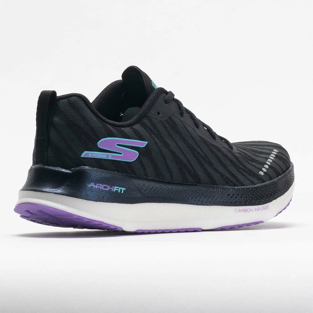 Skechers Performance Skechers GOrun Razor Excess 2 Women's Black/Purple Running Shoes 8 Skechers Performance Skechers GOrun Razor Excess 2 Women's Black/Purple Running Shoes