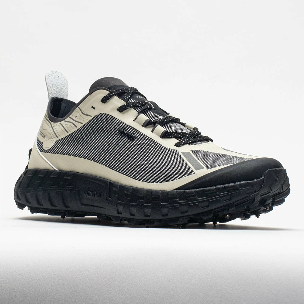 Norda 001 G+ Spike Men's Bone/Black Trail Running Shoes 7 Norda 001 G+ Spike Men's Bone/Black Trail Running Shoes