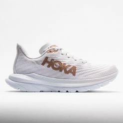 HOKA Mach 5 Women's White/Copper Running Shoes