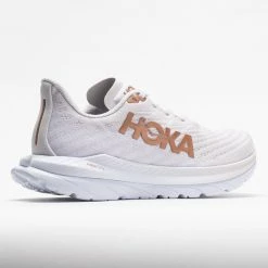 HOKA Mach 5 Women's White/Copper Running Shoes