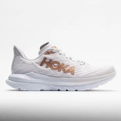 HOKA Mach 5 Men's White/Copper Running Shoes