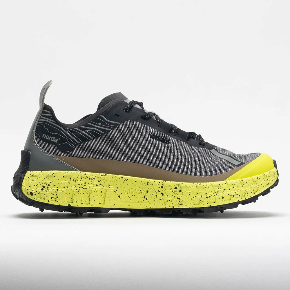 Trail Running Shoes Norda 001 LTD Edition Men's Black/Mud/Lime 3 Trail Running Shoes Norda 001 LTD Edition Men's Black/Mud/Lime