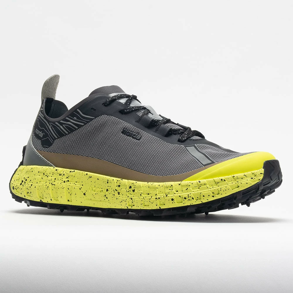 Trail Running Shoes Norda 001 LTD Edition Men's Black/Mud/Lime 7 Trail Running Shoes Norda 001 LTD Edition Men's Black/Mud/Lime