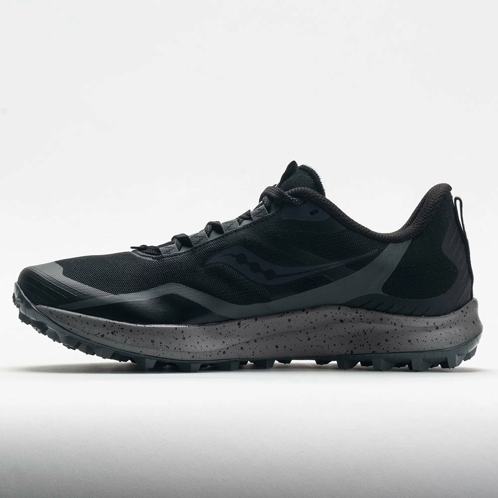 Saucony Peregrine 12 Men's Black/Charcoal 4 Saucony Peregrine 12 Men's Black/Charcoal