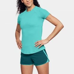 Women's Clothing Under Armour Speed To Burn Short Sleeve Top Women's