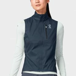 On Running Women's Clothing On Weather Vest Women's