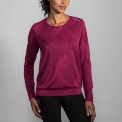 Women's Clothing Brooks Array Long Sleeve Top Women's 9 Women's Clothing Brooks Array Long Sleeve Top Women's