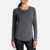 Brooks Distance Long Sleeve Top Women's (Old Version) Women's Clothing