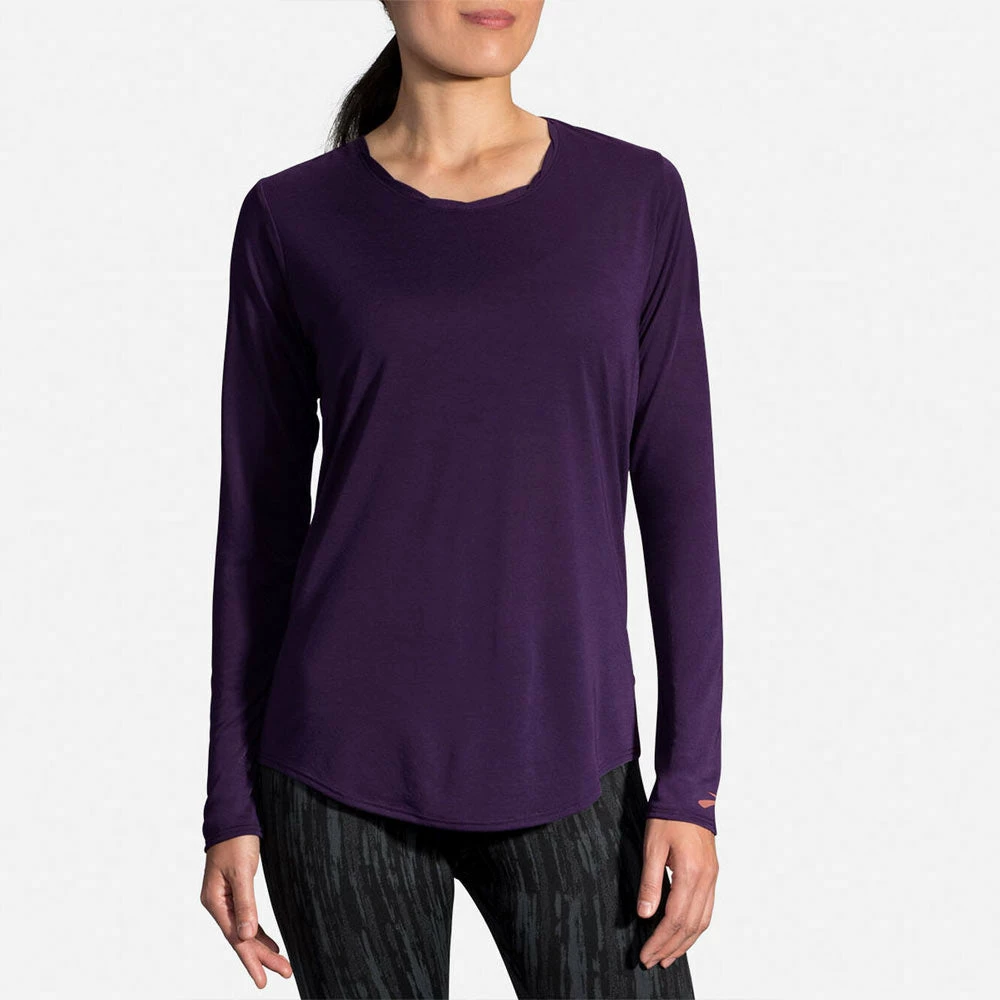 Brooks Distance Long Sleeve Top Women's (Old Version) Women's Clothing 7 Brooks Distance Long Sleeve Top Women's (Old Version) Women's Clothing