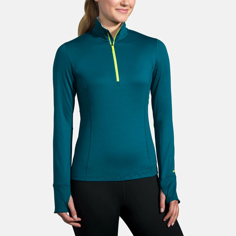 Women's Clothing Brooks Dash 1/2 Zip Women's 15 Women's Clothing Brooks Dash 1/2 Zip Women's