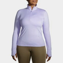 Women's Clothing Brooks Dash 1/2 Zip Women's 30 Women's Clothing Brooks Dash 1/2 Zip Women's