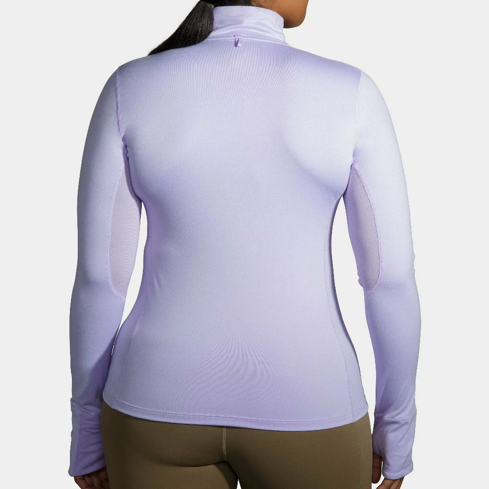 Women's Clothing Brooks Dash 1/2 Zip Women's 10 Women's Clothing Brooks Dash 1/2 Zip Women's