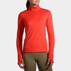 Women's Clothing Brooks Dash 1/2 Zip Women's 32 Women's Clothing Brooks Dash 1/2 Zip Women's