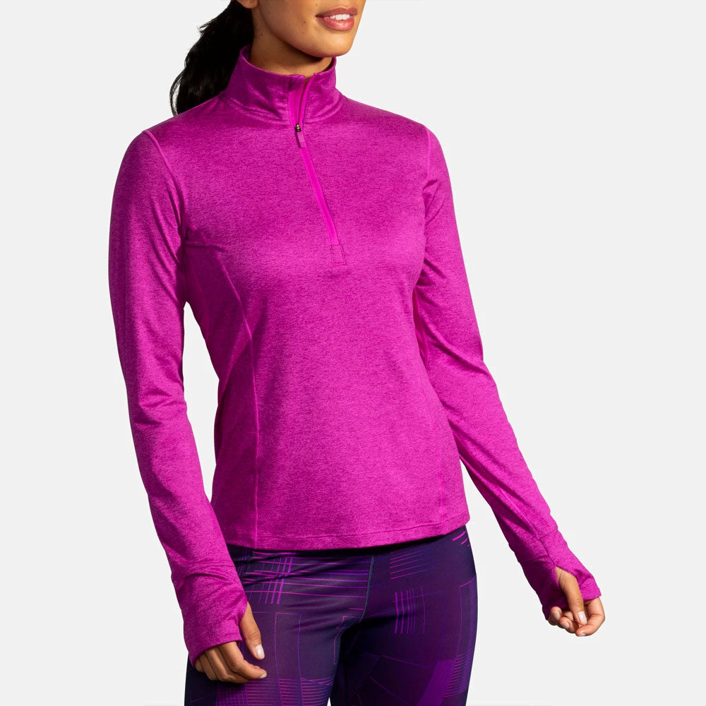 Women's Clothing Brooks Dash 1/2 Zip Women's 13 Women's Clothing Brooks Dash 1/2 Zip Women's