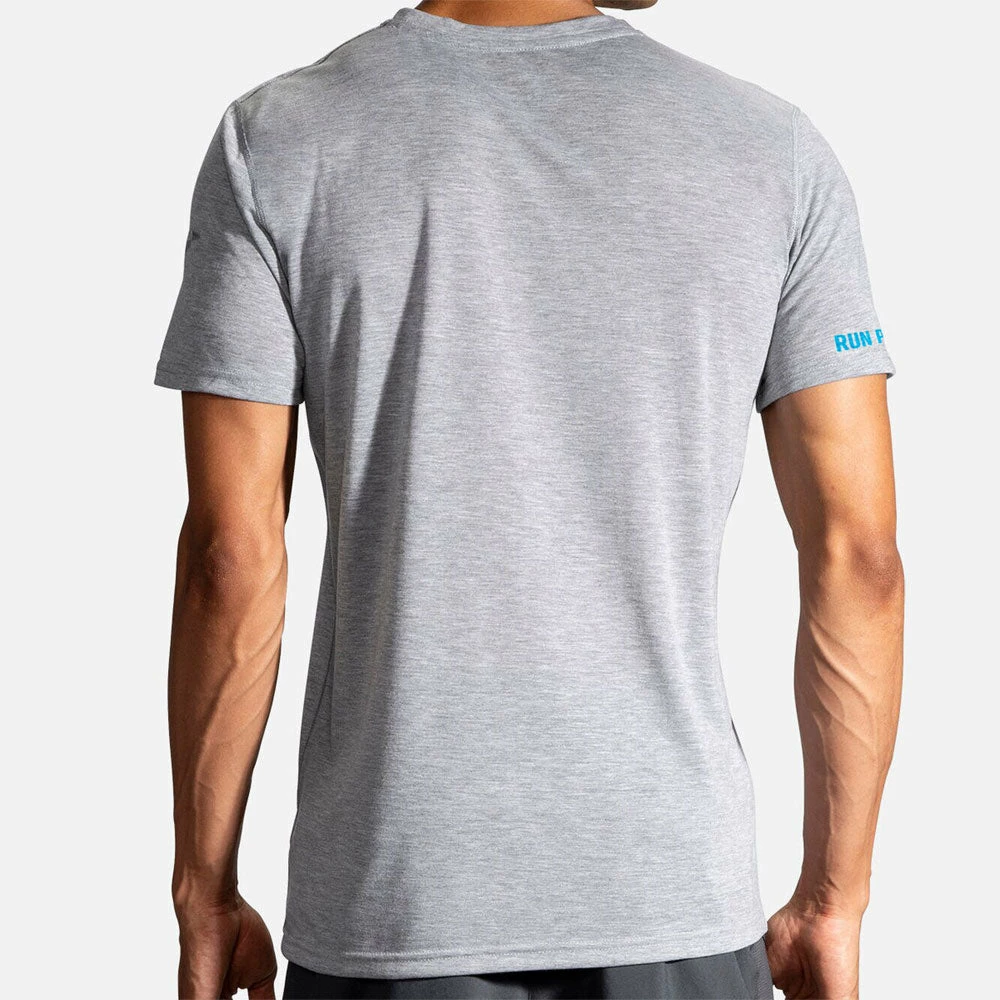 Brooks Run Proud Distance Tee Men's 4 Brooks Run Proud Distance Tee Men's