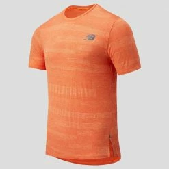 Men's Clothing New Balance Q Speed Fuel Jacquard Short Sleeve Men's