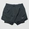 Women's Clothing Mizuno Alpha Eco 5" 2-in-1 Shorts Women's