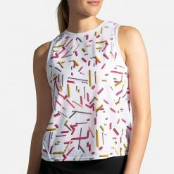 Brooks Distance Graphic Tank Women's (2020) Women's Clothing 27 Brooks Distance Graphic Tank Women's (2020) Women's Clothing