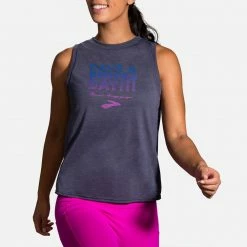 Brooks Distance Graphic Tank Women's (2020) Women's Clothing 31 Brooks Distance Graphic Tank Women's (2020) Women's Clothing