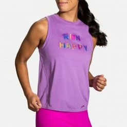 Brooks Distance Graphic Tank Women's (2020) Women's Clothing 33 Brooks Distance Graphic Tank Women's (2020) Women's Clothing