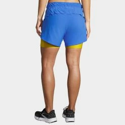 Brooks Chaser 5" 2-in-1 Shorts Women's Women's Clothing 19 Brooks Chaser 5