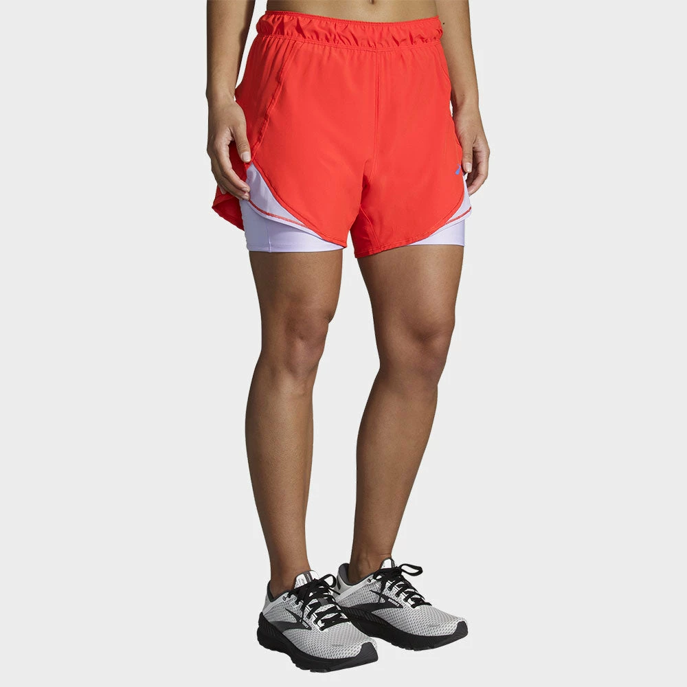 Brooks Chaser 5" 2-in-1 Shorts Women's Women's Clothing 9 Brooks Chaser 5" 2-in-1 Shorts Women's Women's Clothing
